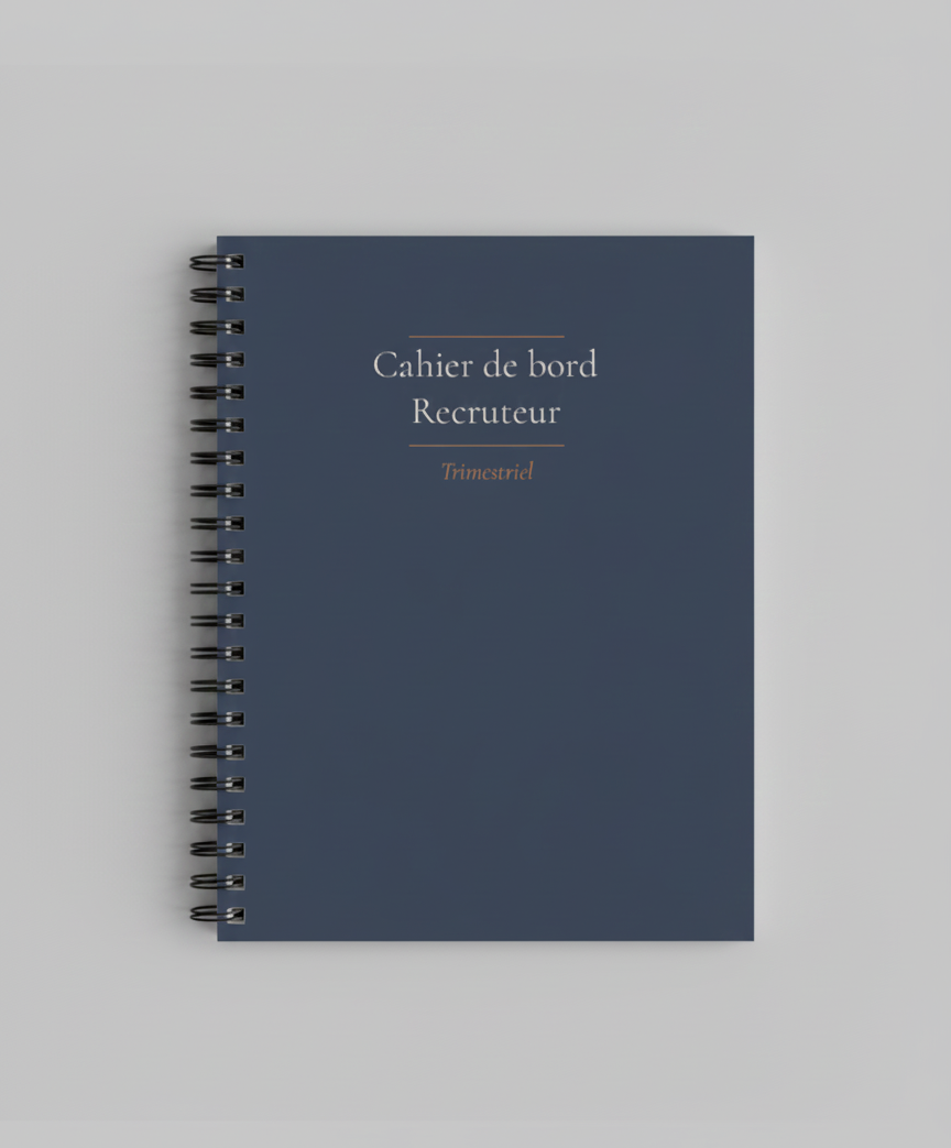 Le Cahier de bord recruteur (version papier)